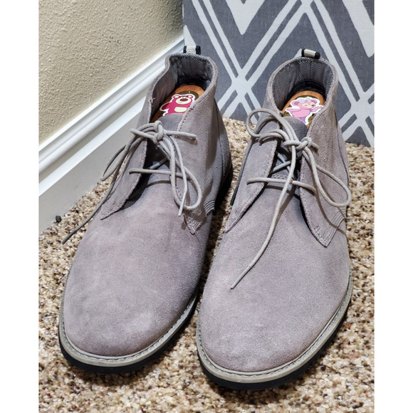 Timberland Chukka Boots Davis Square Men 10.5 Gray Suede Canvas Versatile Solid main image 7